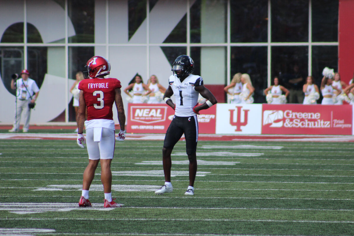 UC football vs Indiana